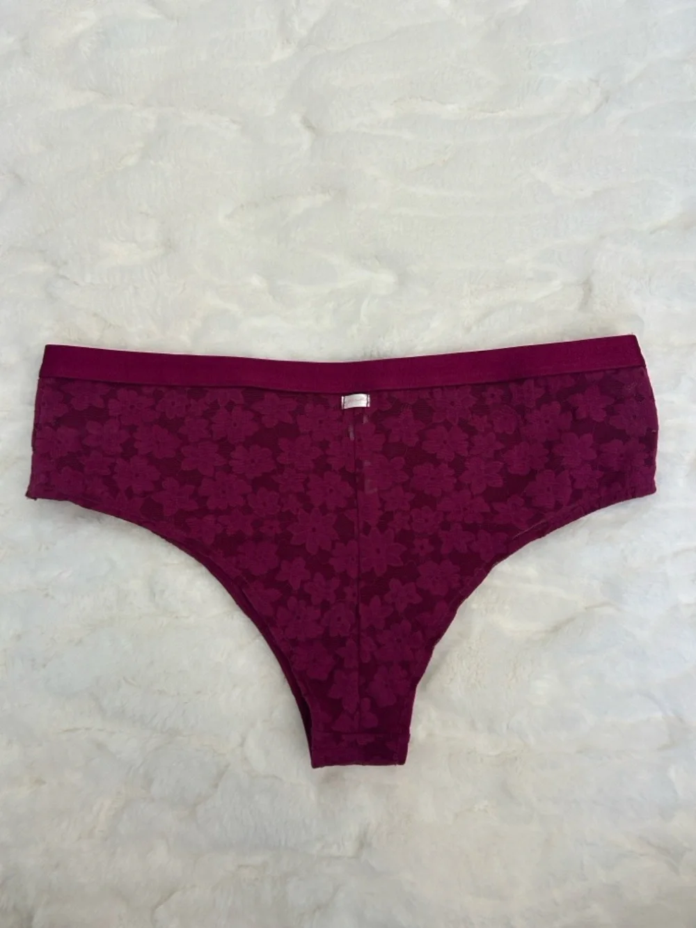 PINK Victoria’s Secret Cheekster Lace Panty L